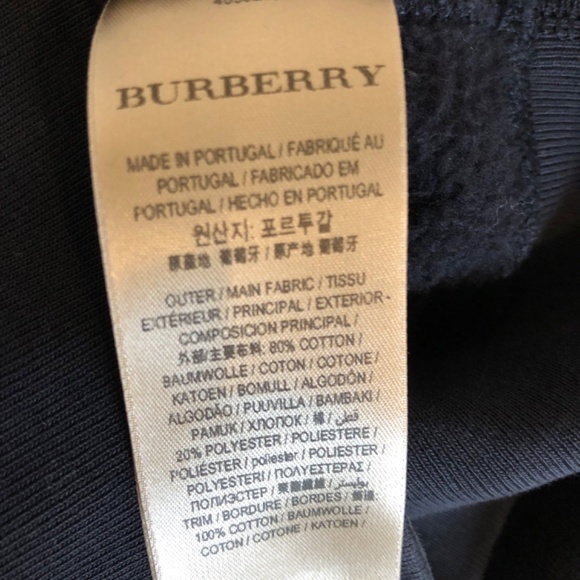 BURBERRY LONDON HOODIE SWEATSHIRT - Picture 10 of 10